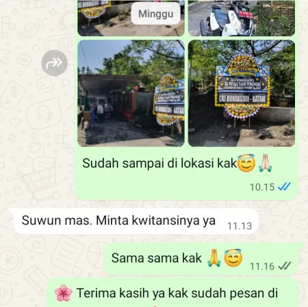 Pengiriman Papan Bunga Duka Johar Baru