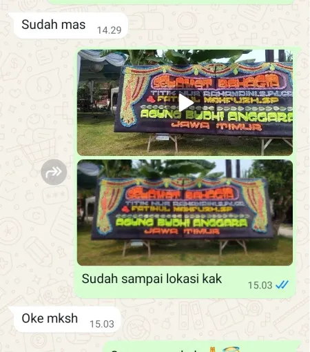 Pengiriman Papan Bunga Johar Baru