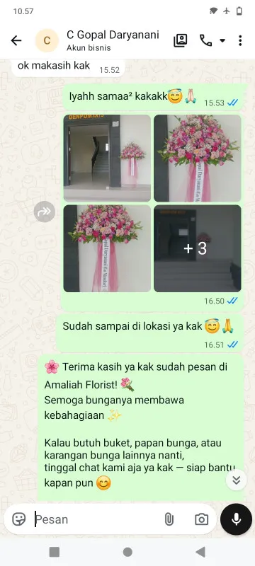 Pengiriman Karangan Bunga Johar Baru