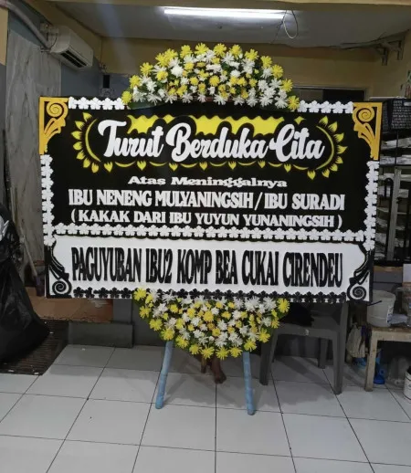 Papan Bunga Duka Johar Baru